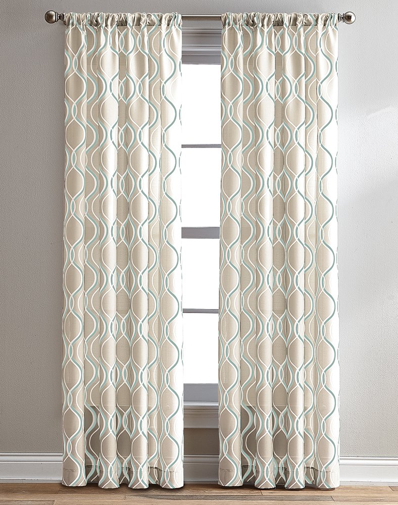 Amazon.com: CHF 1Z44510GAQ Morocco Curtain Panel, 84